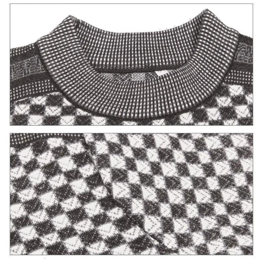 Raiden Pullover mit Muster | ALEVITA