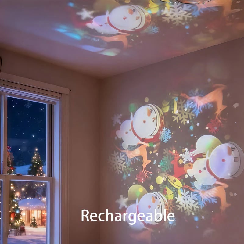 OceanGlow – Rotierender LED-Lichtprojektor