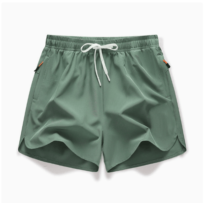 FlexCore - Pantalones cortos de running de secado rápido para hombre