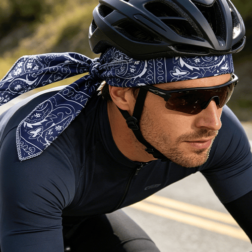 Elastische Radsport-Kappe