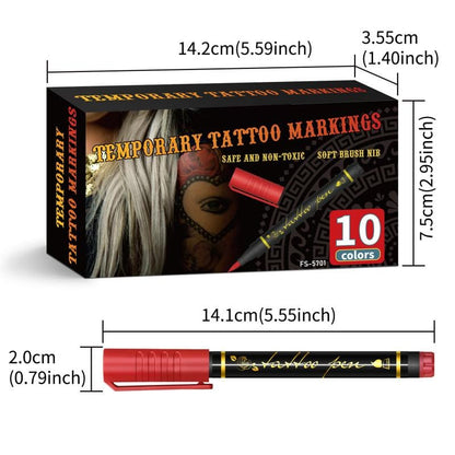 Artify – Set mit temporären Tattoo-Markern