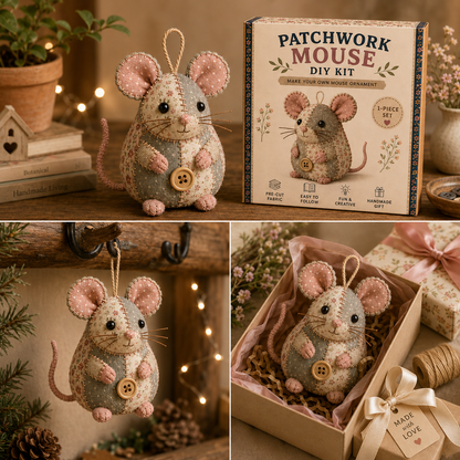StitchMouse – Kit de manualidades patchwork DIY