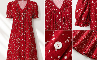 ElegantEase – Atmungsaktives Kleid mit Taschen