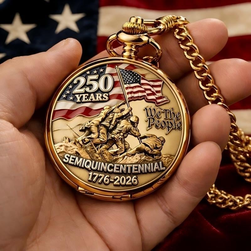 LibertyChrono – Reloj de Bolsillo 250 Aniversario de EE. UU.