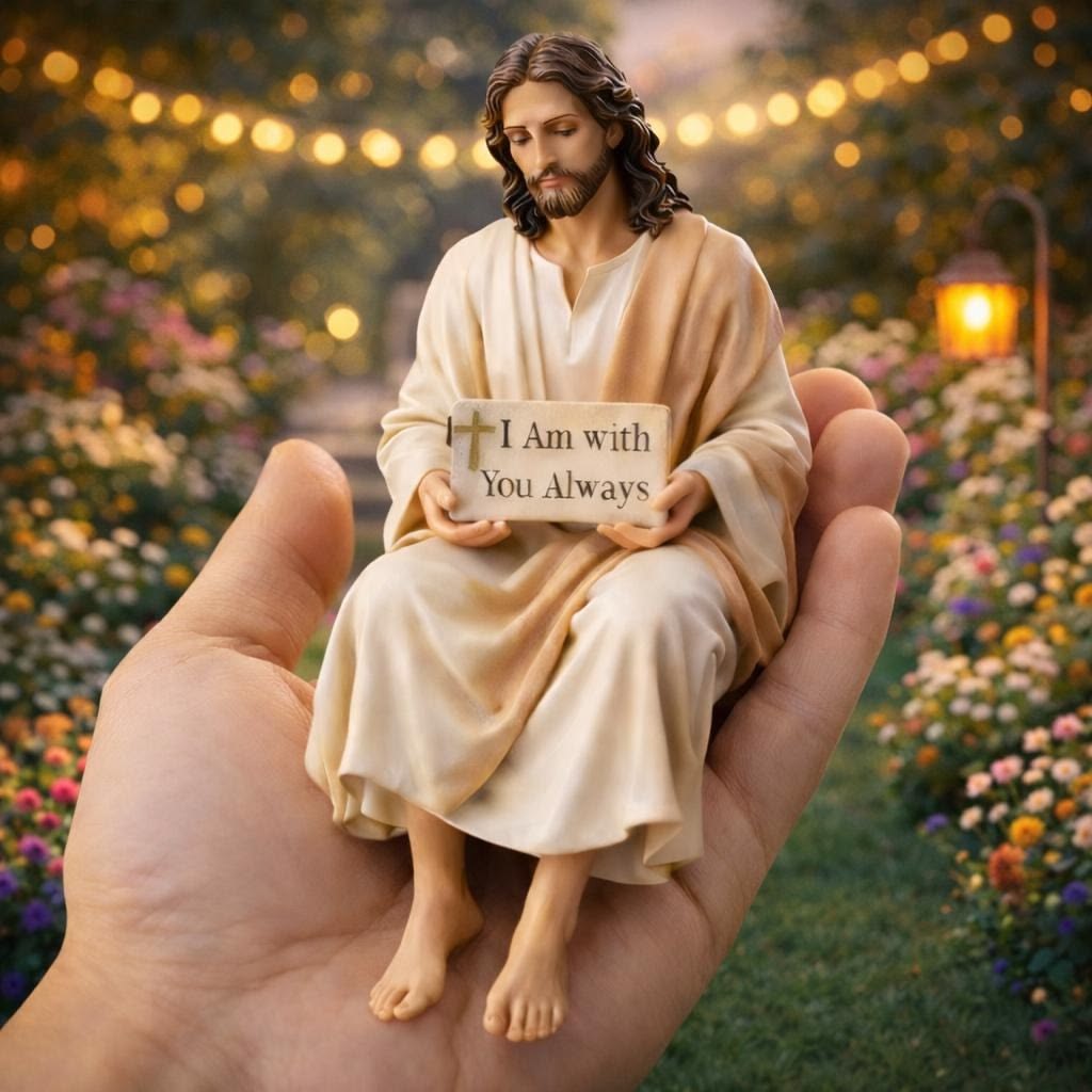 BlessedAura – Handgefertigte Jesus-Erinnerungsstatue