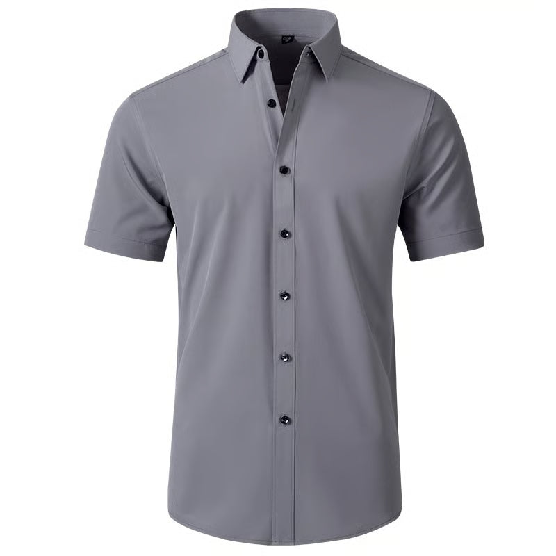 SmoothWear | Camisa Elástica Antiarrugas Que No Necesita Planchado