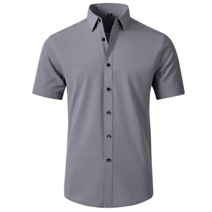 SmoothWear | Camisa Elástica Antiarrugas Que No Necesita Planchado