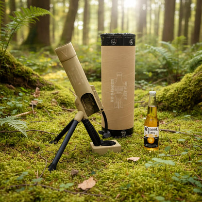 BottleCannon Elite – Lanzador Novedoso de Tapas