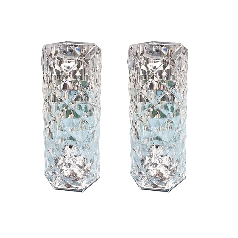 AuraShine – Mehrfarbige Kristall-Diamant-Rosenlampe