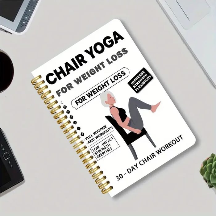 ChairFit – 30-Tage-Tagebuch für Stuhl-Yoga zum Abnehmen