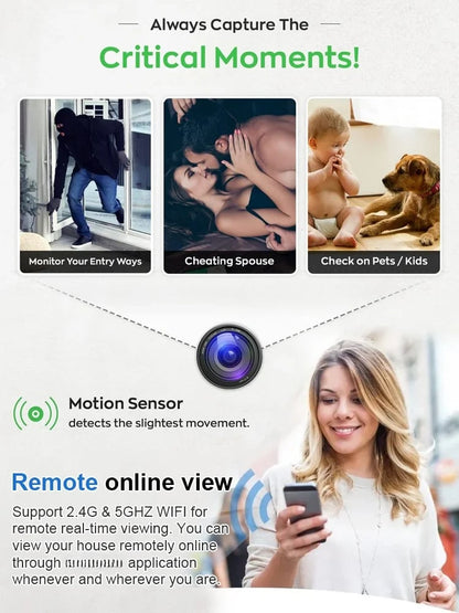 NightVision – Cámara de seguridad HD invisible