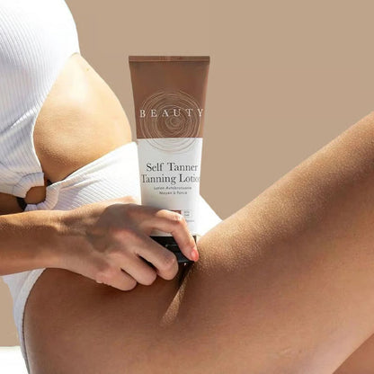 BronzeAura – Loción Autobronceadora con Acabado Natural