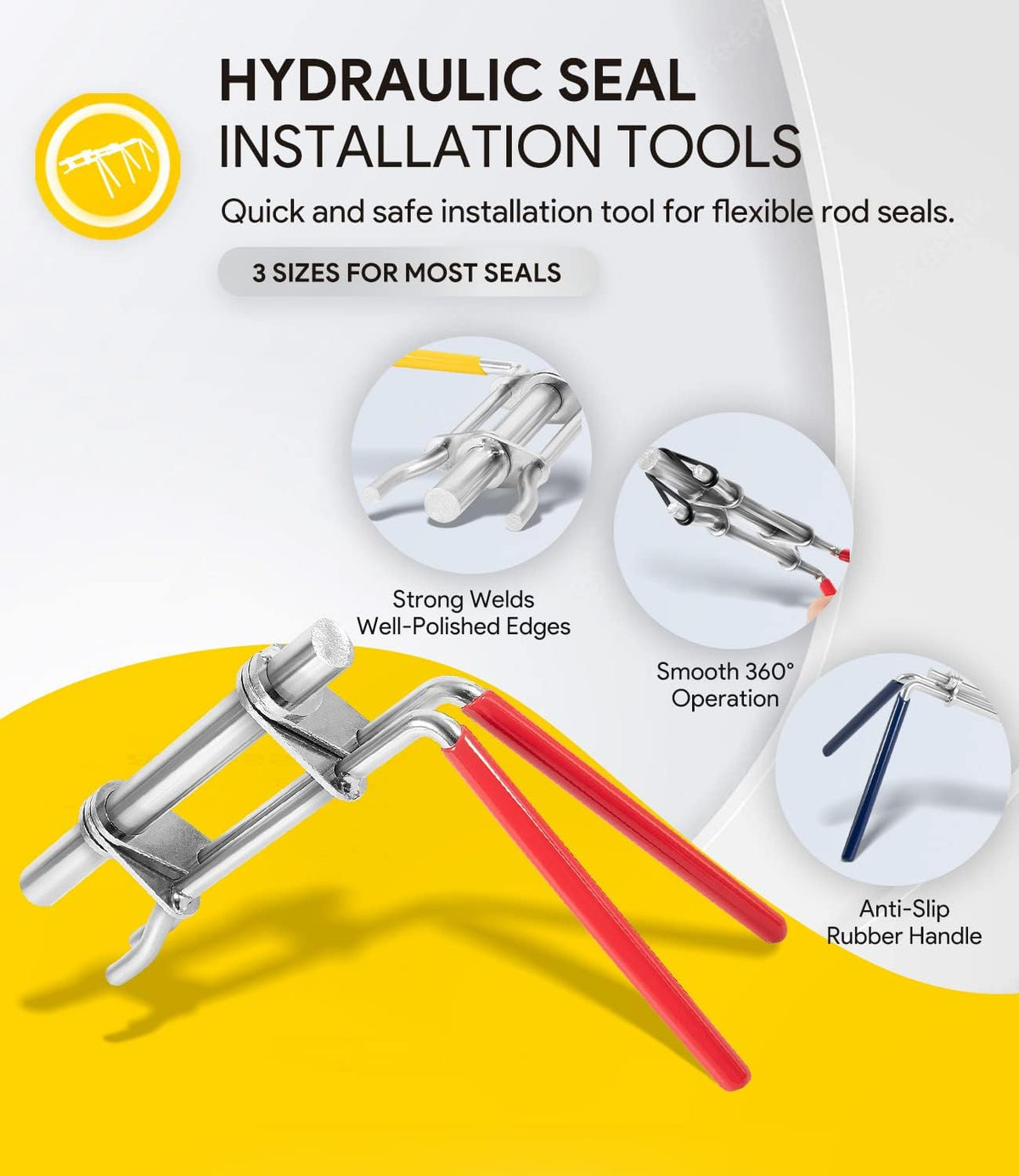 SealMaster – Kit de herramientas de instalación hidráulica