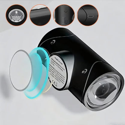 NeoGlow – Aplique de pared inteligente magnético y recargable