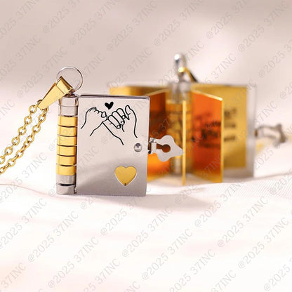 HeartWords - Collar Libro Abrible