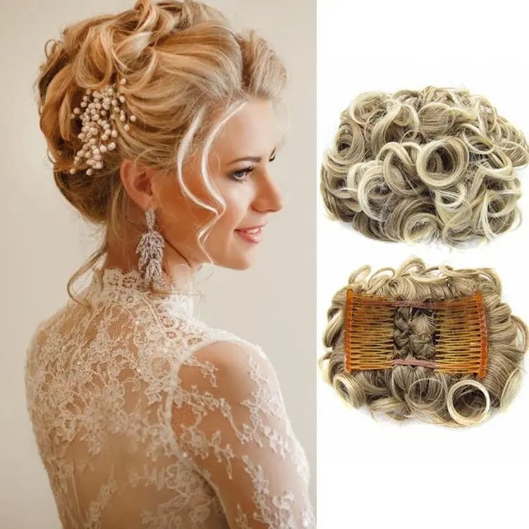 CurlNest – Moño Despeinado para un Estilo Chic Diario