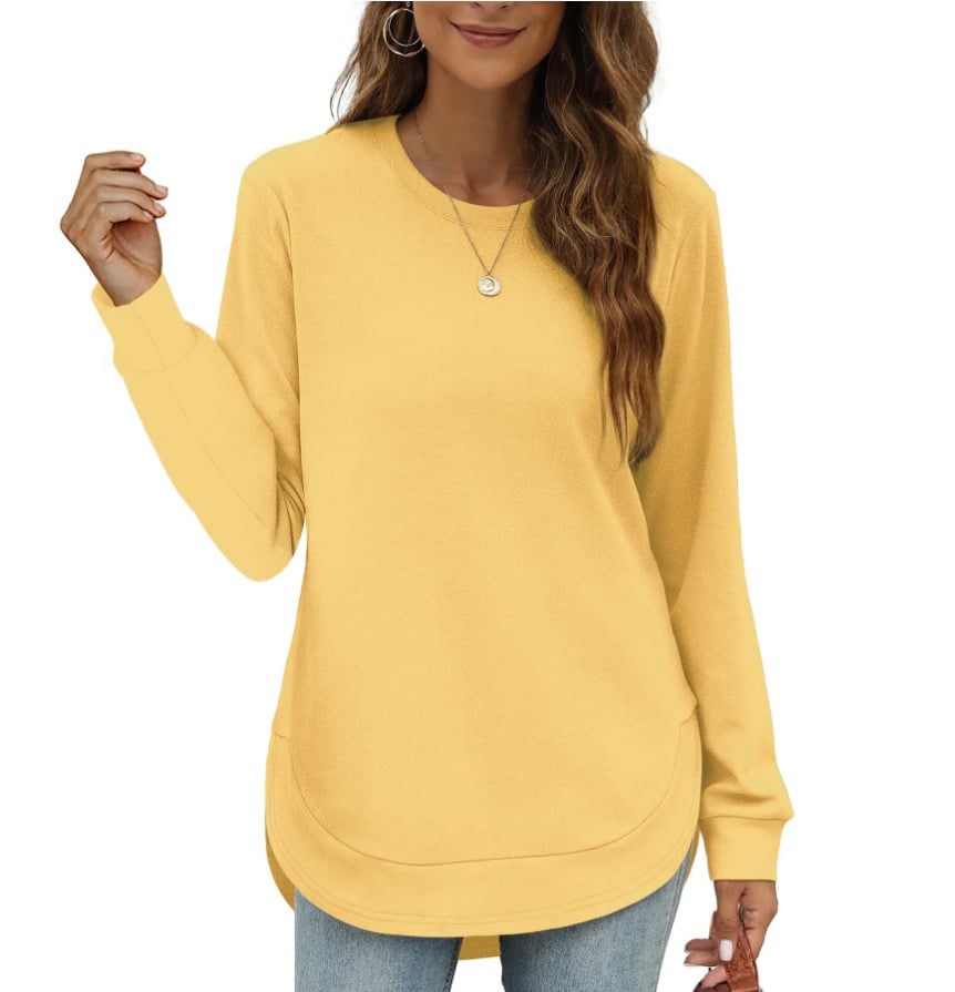 CurveFit – Weiches Crewneck-Sweatshirt für ganztägigen Tragekomfort