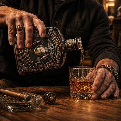 BattleGlory – Botella de colección del Cuerpo de Marines de los EE. UU.