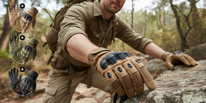 Guantes Tácticos de Agarre con Dedos Completos - IronClad Pro