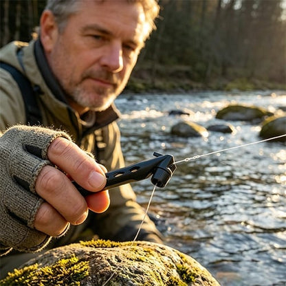 MagnaThread – Herramienta enhebradora magnética para pesca con mosca