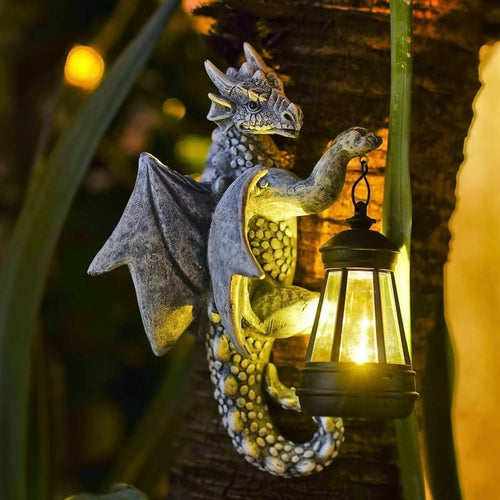 DragonGlow – Solarlaternen-Wächter