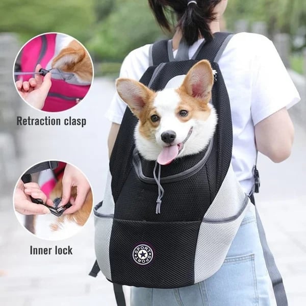 PawStride – Mochila de verano ventilada para mascotas