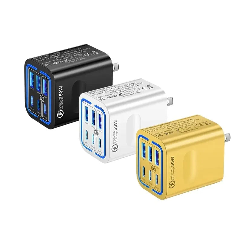 QuickPulse – Cargador Rápido Multi Puerto