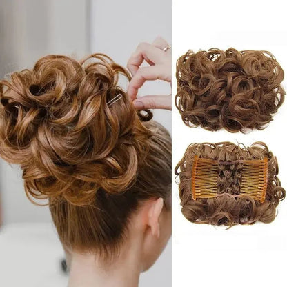 CurlNest – Moño Despeinado para un Estilo Chic Diario
