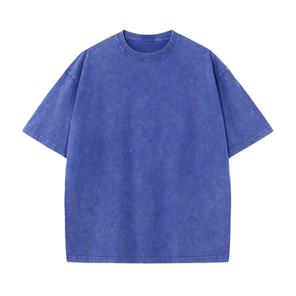 Oversoul – Camisetas desgastadas de corte holgado
