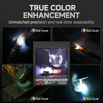 WeldVision Elite – Casco inteligente de 6 sensores
