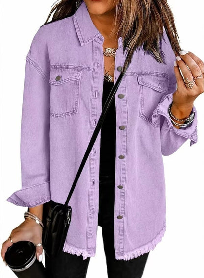 UrbanChic – Chaqueta vaquera con estilo para mujer