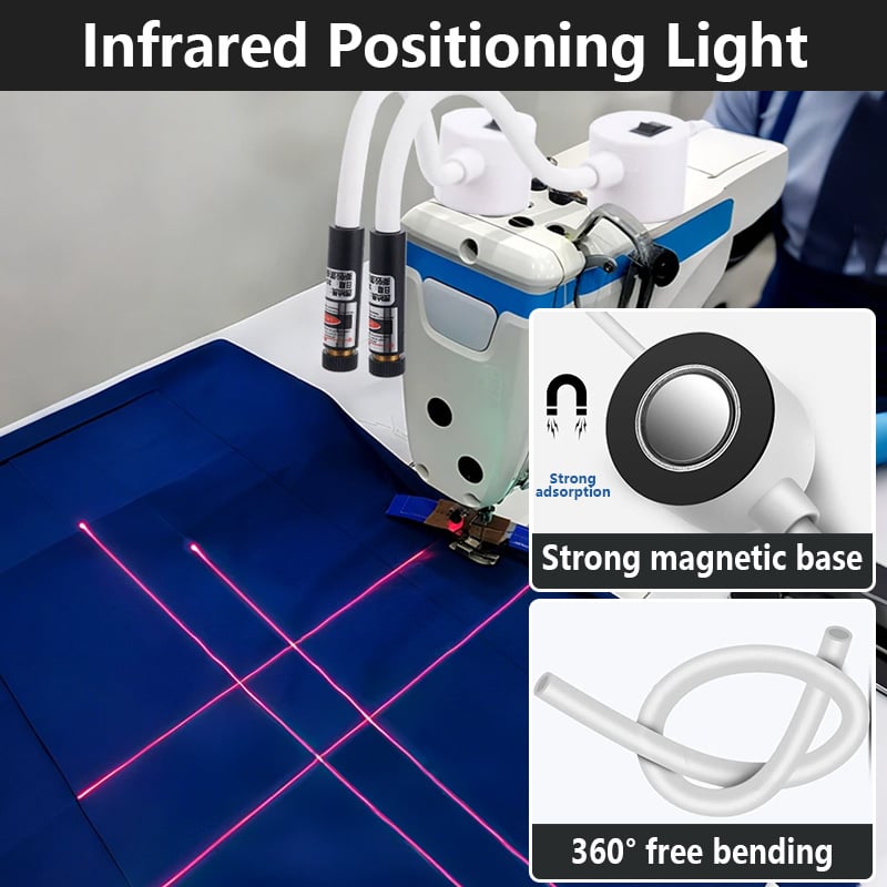 🔥NEUJAHRS-ANGEBOT – Magnetisches Positionierungs-Laserlicht für Nähmaschinen