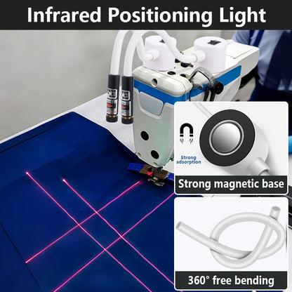 🔥NEUJAHRS-ANGEBOT – Magnetisches Positionierungs-Laserlicht für Nähmaschinen