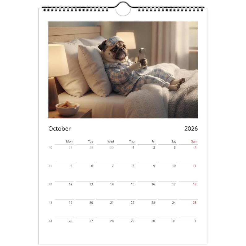 PugVibes Planer – Jahr des Glücks
