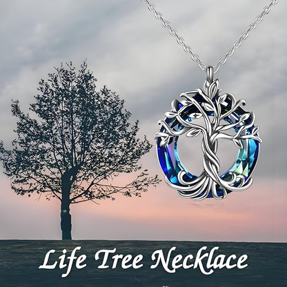 CelestiaTree - Elegante collar de cristal para el Día de la Madre