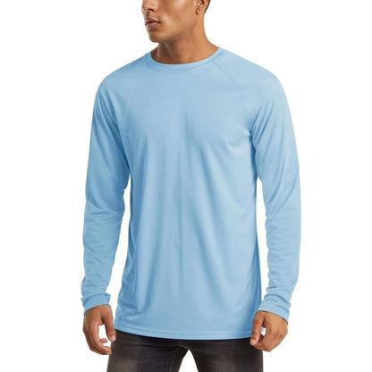 SunShield Pro - Camiseta de alto rendimiento de manga larga para hombre con protección UPF 50+