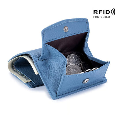 AuraVault – Premium-Lederbrieftasche mit RFID-Schutz