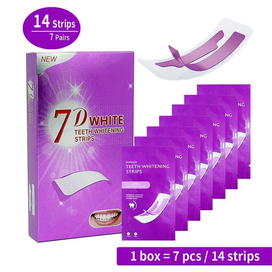AuraBright – Tiras blanqueadoras de dientes avanzadas PAP+