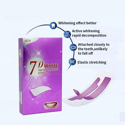 AuraBright – Tiras blanqueadoras de dientes avanzadas PAP+