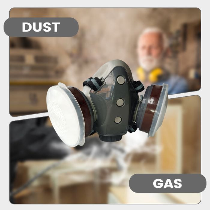 AirGuard – Gasmaske mit Aktivkohle-Doppelfilter