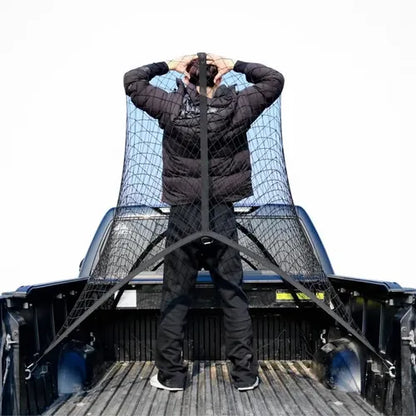 CarryMesh – Organizador Elástico de Carga para Camionetas