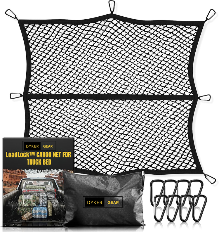 CarryMesh – Organizador Elástico de Carga para Camionetas