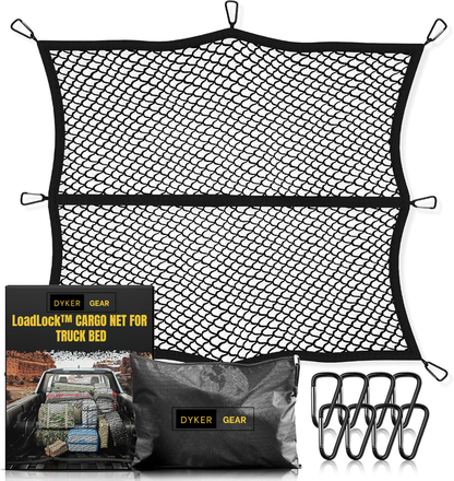 CarryMesh – Organizador Elástico de Carga para Camionetas