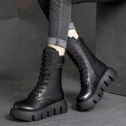 Ultra Comfortable & Warm Leather Boots | ALEVITA