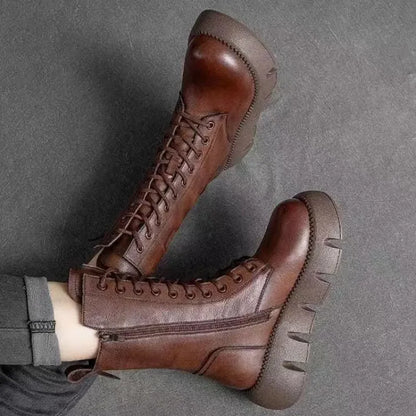 Ultra Comfortable & Warm Leather Boots | ALEVITA