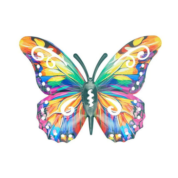 Butteriva – Arte de pared de mariposa metálica