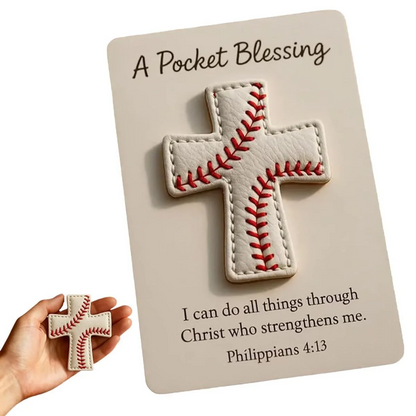 SpiritGame – Béisbol de bolsillo con dije de cruz Bendición