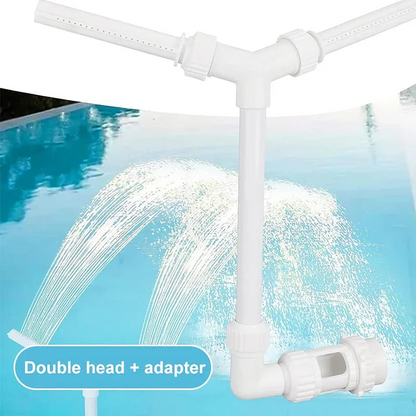 GlowRipple – Fuente solar a control remoto para ambiente de piscina