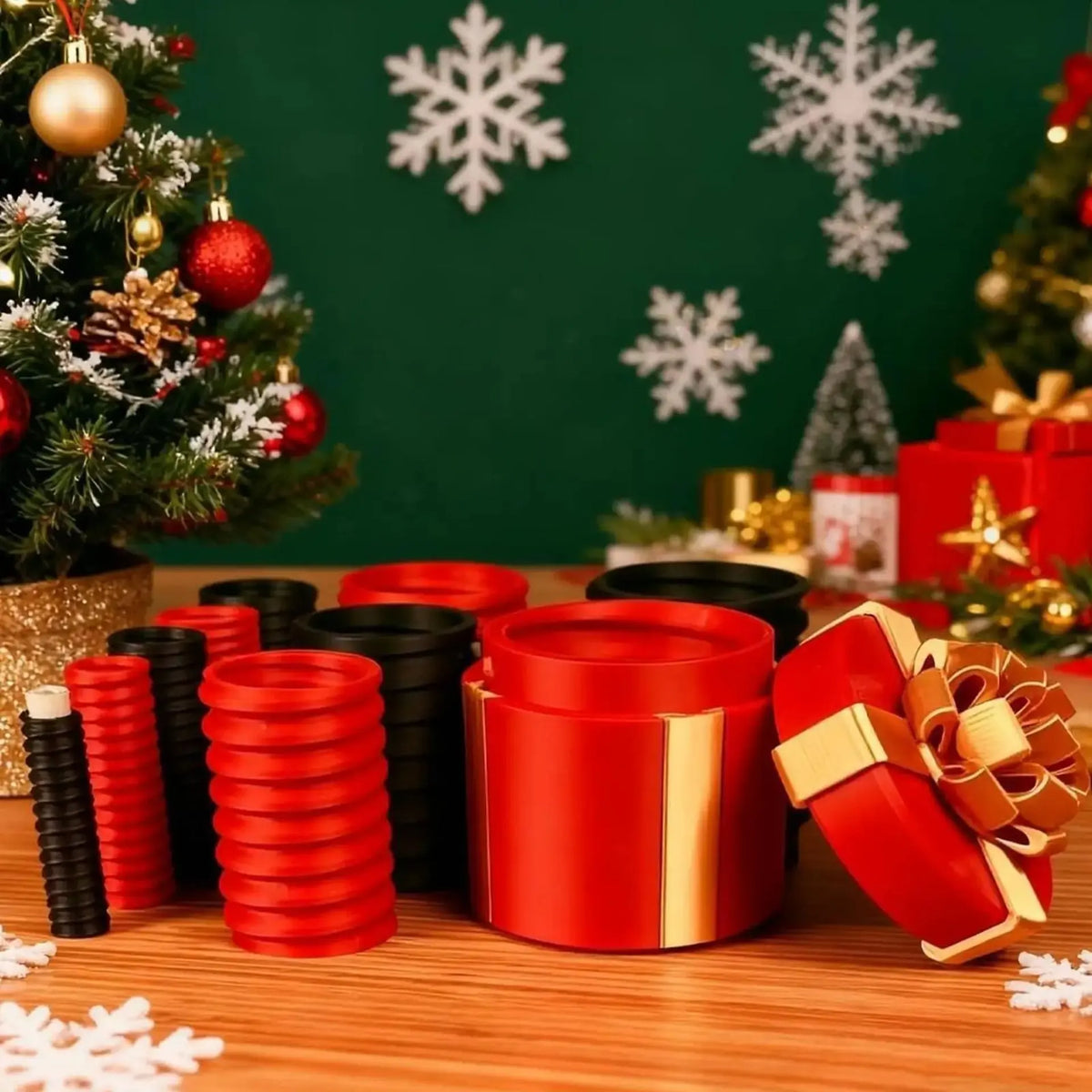 GiftQuest – Weihnachtliche Geschenkschachtel im Matroschka-Stil