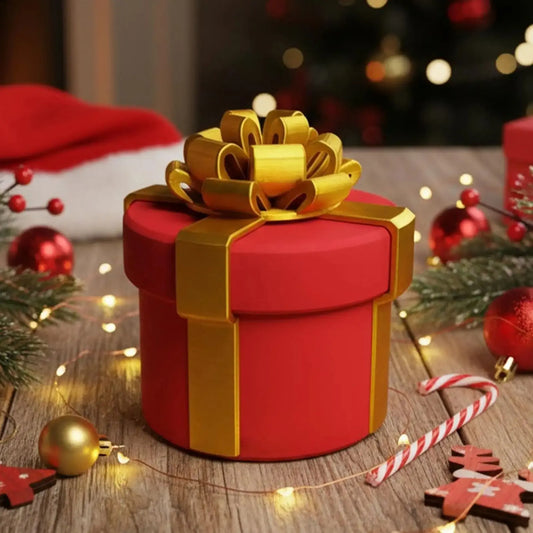 GiftQuest – Weihnachtliche Geschenkschachtel im Matroschka-Stil